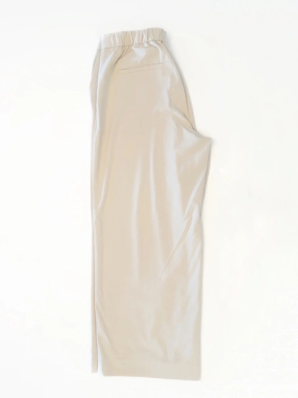 Banana Republic Hayden Pull-On Pants Size 14 Petite Cream